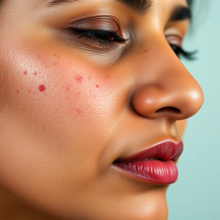 Cystic Acne — Priya D. – before